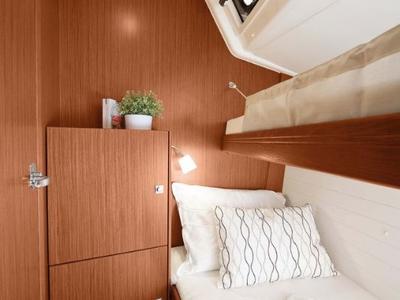 Cabin on Konstantinos II, a Bavaria Cruiser 51 sailboat at Municipal Unit of Lefkada, Greece
