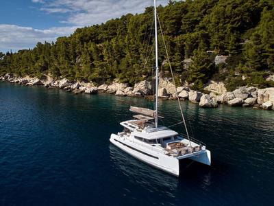 REMOte Parking, a Bali 5.4 catamaran at Road Town, British Virgin Islands