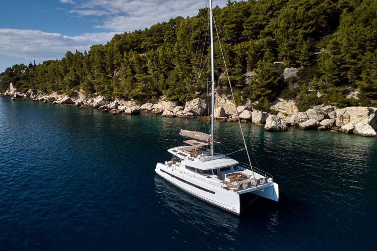 REMOte Parking, a Bali 5.4 catamaran at Road Town, British Virgin Islands