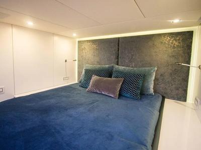Cabin on Liberta, a Sunreef Yachts Sunreef 50 catamaran at Alameda, United States