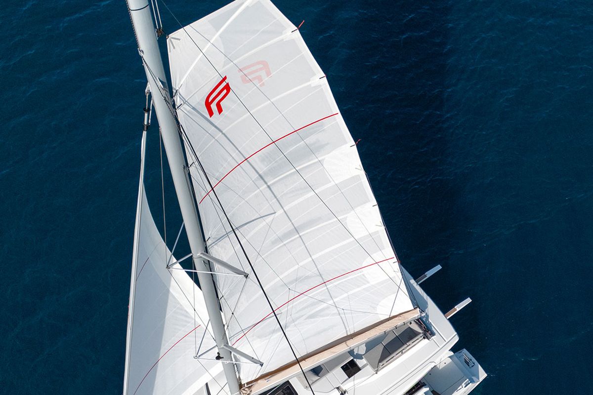 Smeralda - A/C, Generator, Water maker , a Fountaine Pajot Tanna 47 catamaran at Castellammare di Stabia, Italy
