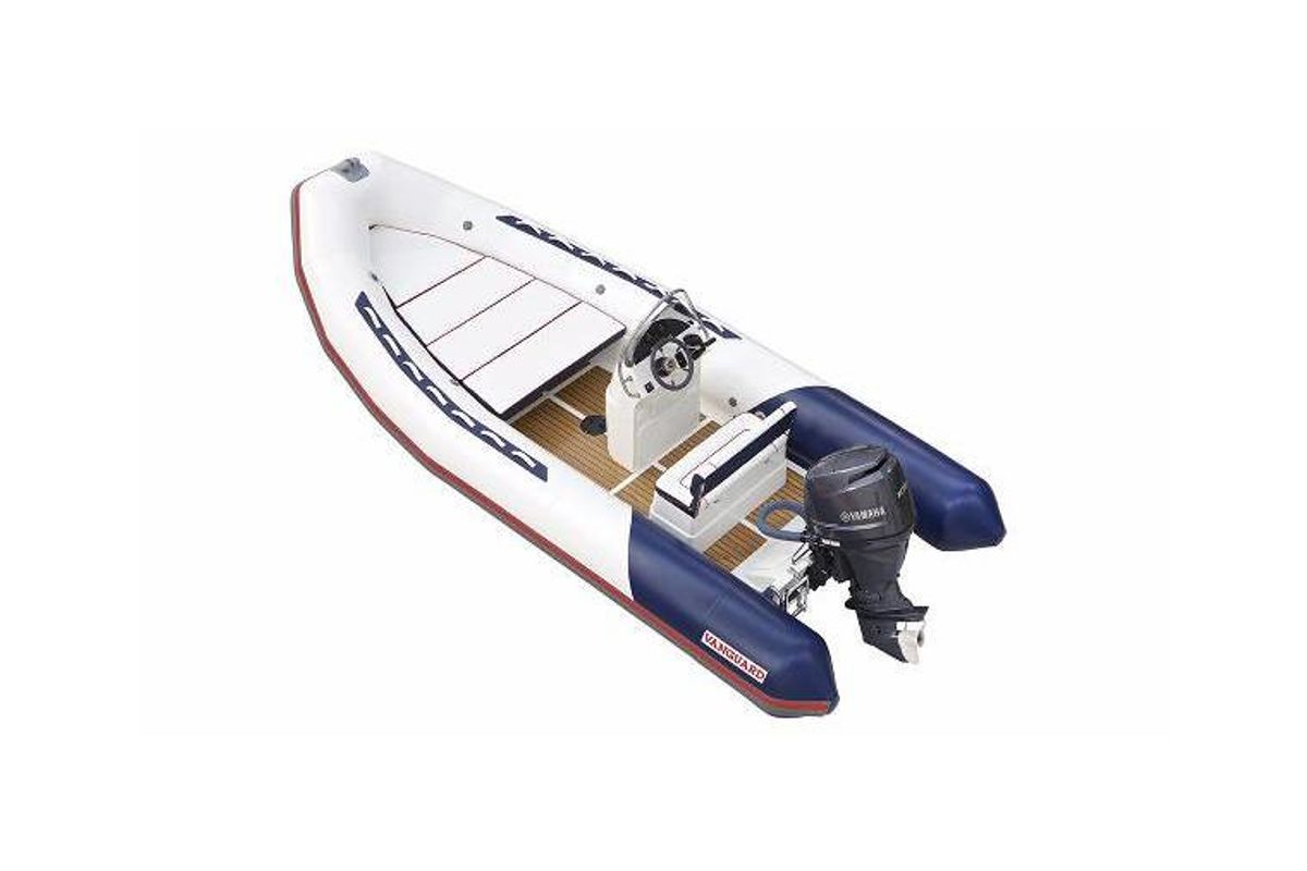 Exterior view of Sailway Siete, a Gulet Vanguard DR-560 motorboat at Vigo, Spain