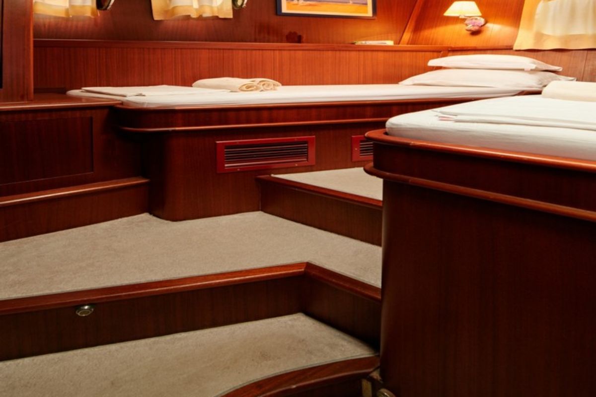 Cabin on QUEEN OF ADRIATIC, a Gulet Gulet gulet at Grad Kaštela, Croatia