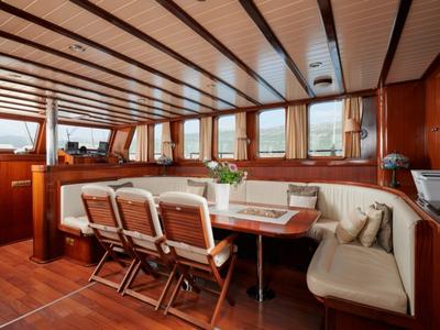 Salon of QUEEN OF ADRIATIC, a Gulet Gulet gulet at Grad Kaštela, Croatia