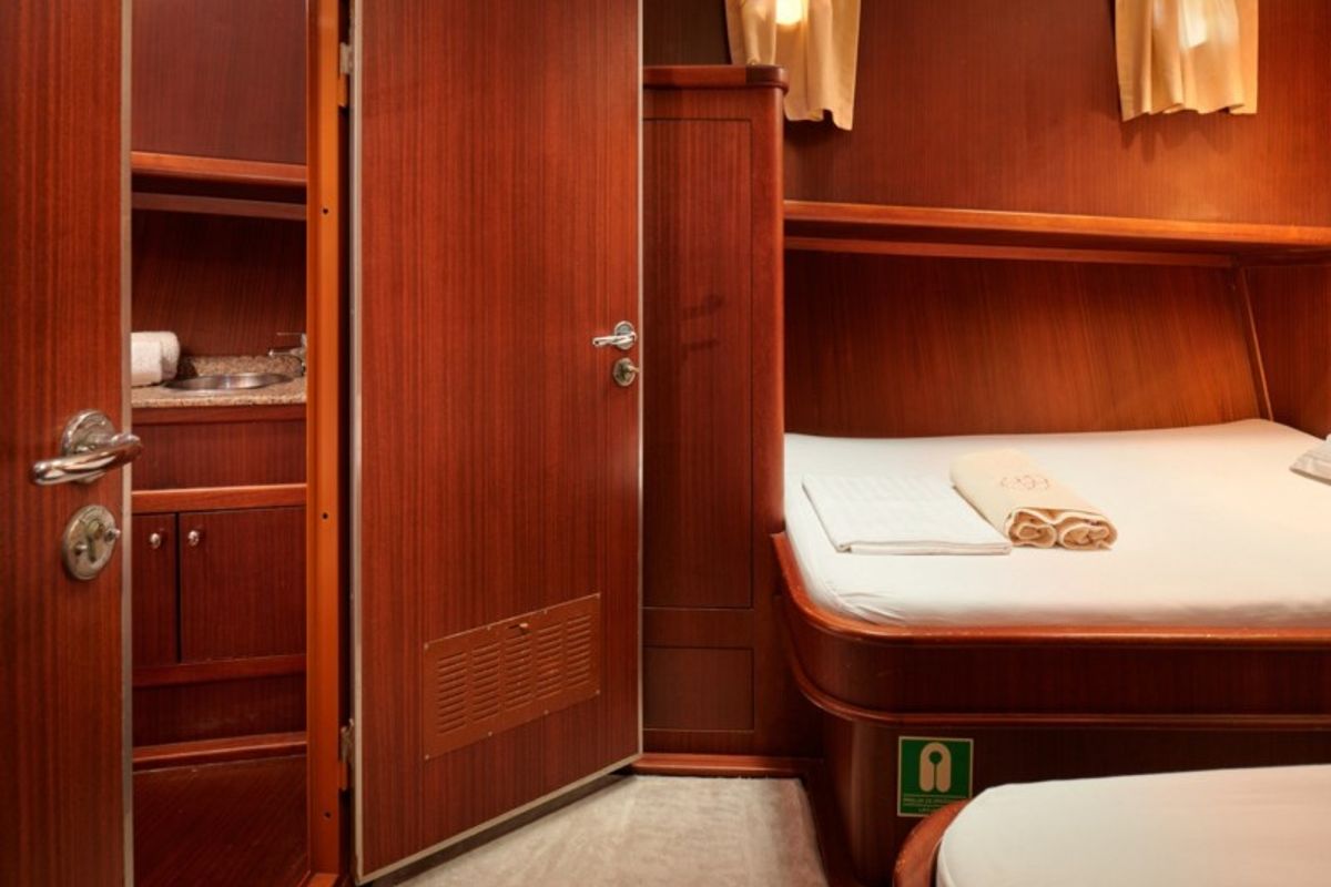 Cabin on QUEEN OF ADRIATIC, a Gulet Gulet gulet at Grad Kaštela, Croatia