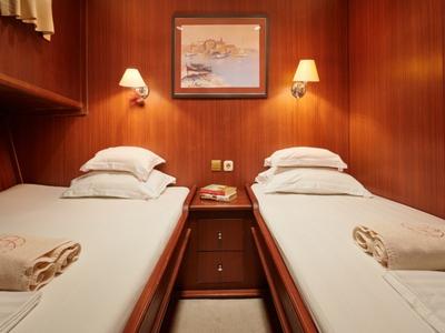 Cabin on QUEEN OF ADRIATIC, a Gulet Gulet gulet at Grad Kaštela, Croatia