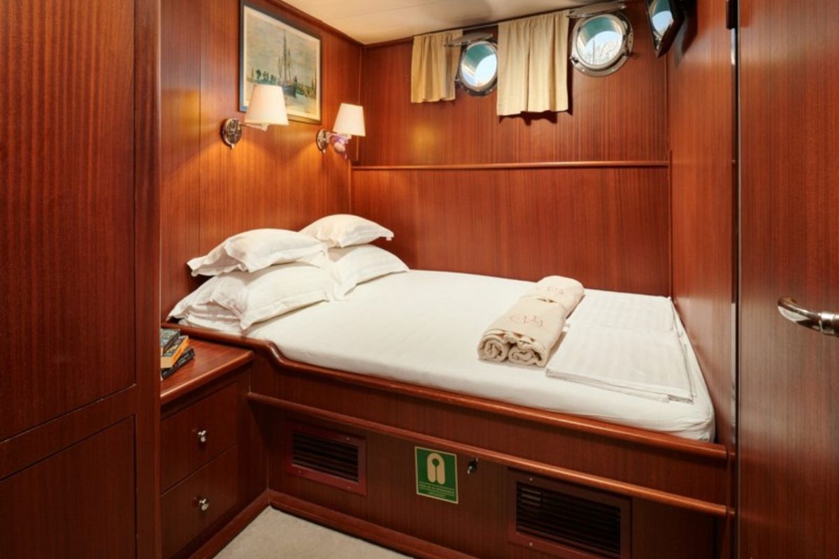Cabin on QUEEN OF ADRIATIC, a Gulet Gulet gulet at Grad Kaštela, Croatia