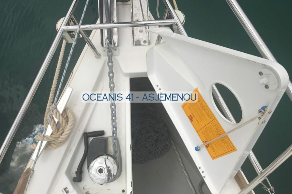 Comfort, a Beneteau Oceanis 41 sailboat at Gouvia, Greece