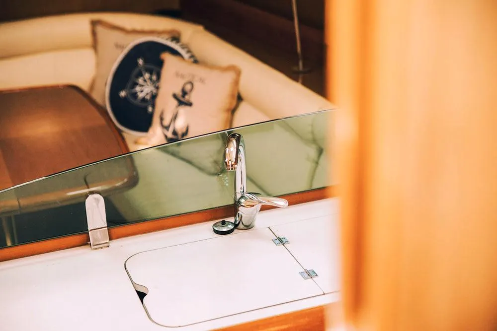 Galley of Mila, a Jeanneau Sun Odyssey 42 i sailboat at Volos Municipality, Greece