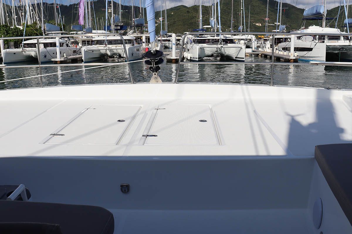 Seas Another Day, a Bali 4.4 catamaran at Road Town, British Virgin Islands