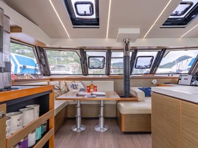 Galley of Luna, a Nautitech Rochefort Nautitech 46 Fly catamaran at Road Town, British Virgin Islands