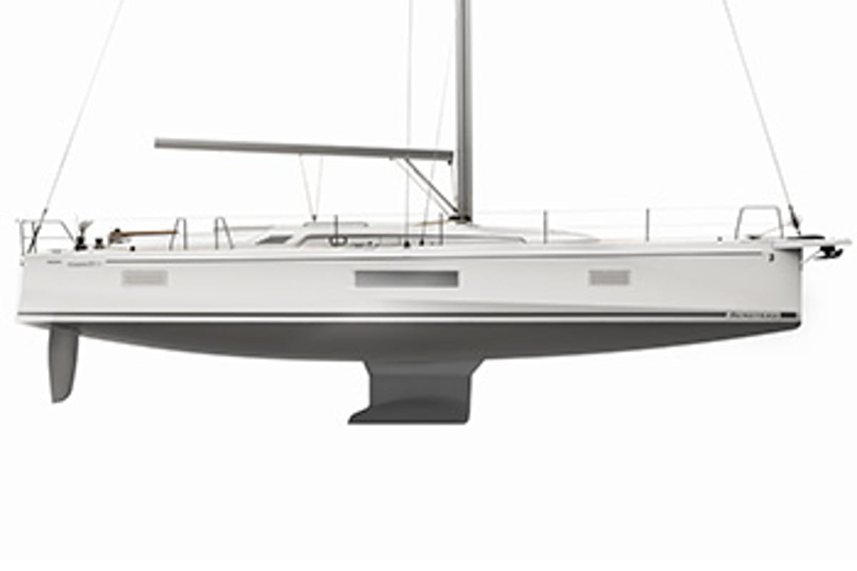 Barracuda, a Beneteau Oceanis 51.1 sailboat at Kontokali, Greece