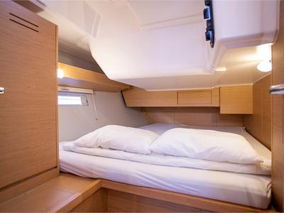 Cabin on Ithaki, a Dufour 430 sailboat at Preveza, Greece