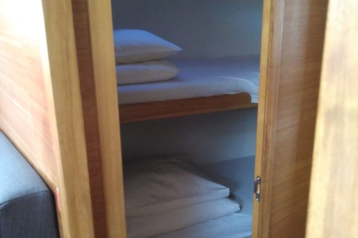 Cabin on Sea Cloud 3, a Elan Impression 45.1 sailboat at Grad Pula, Croatia