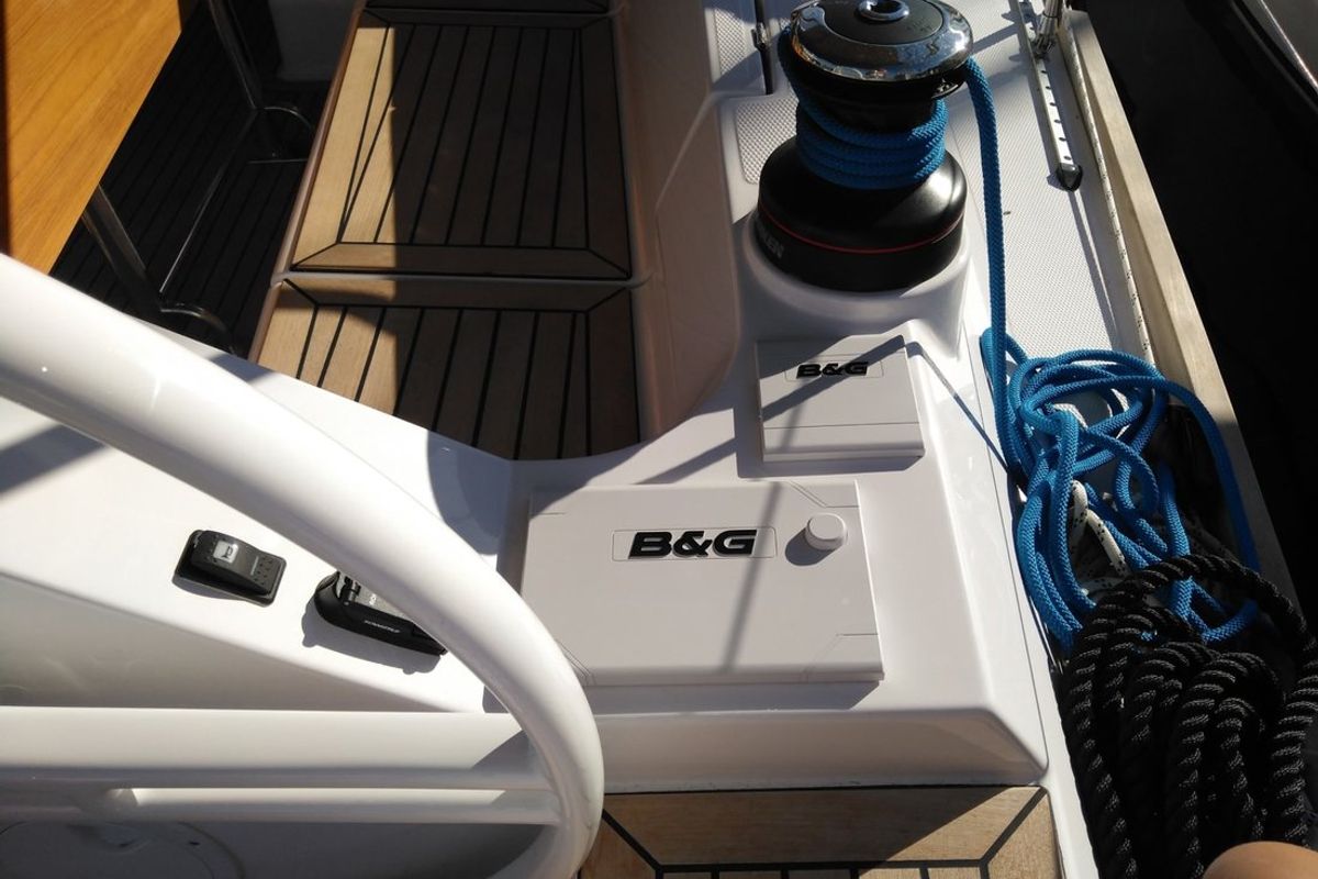 Sea Cloud 3, a Elan Impression 45.1 sailboat at Grad Pula, Croatia