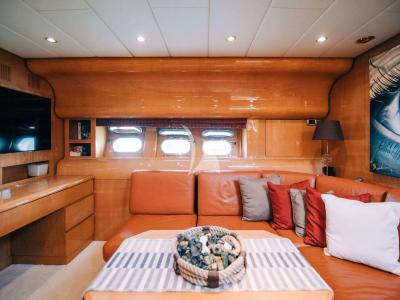 Salon of Atrato, a Gulet Arno Leopard 27 yacht at Athens, Greece