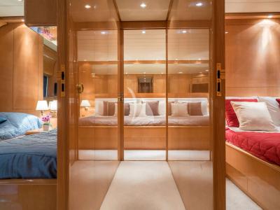 Cabin on Atrato, a Gulet Arno Leopard 27 yacht at Athens, Greece
