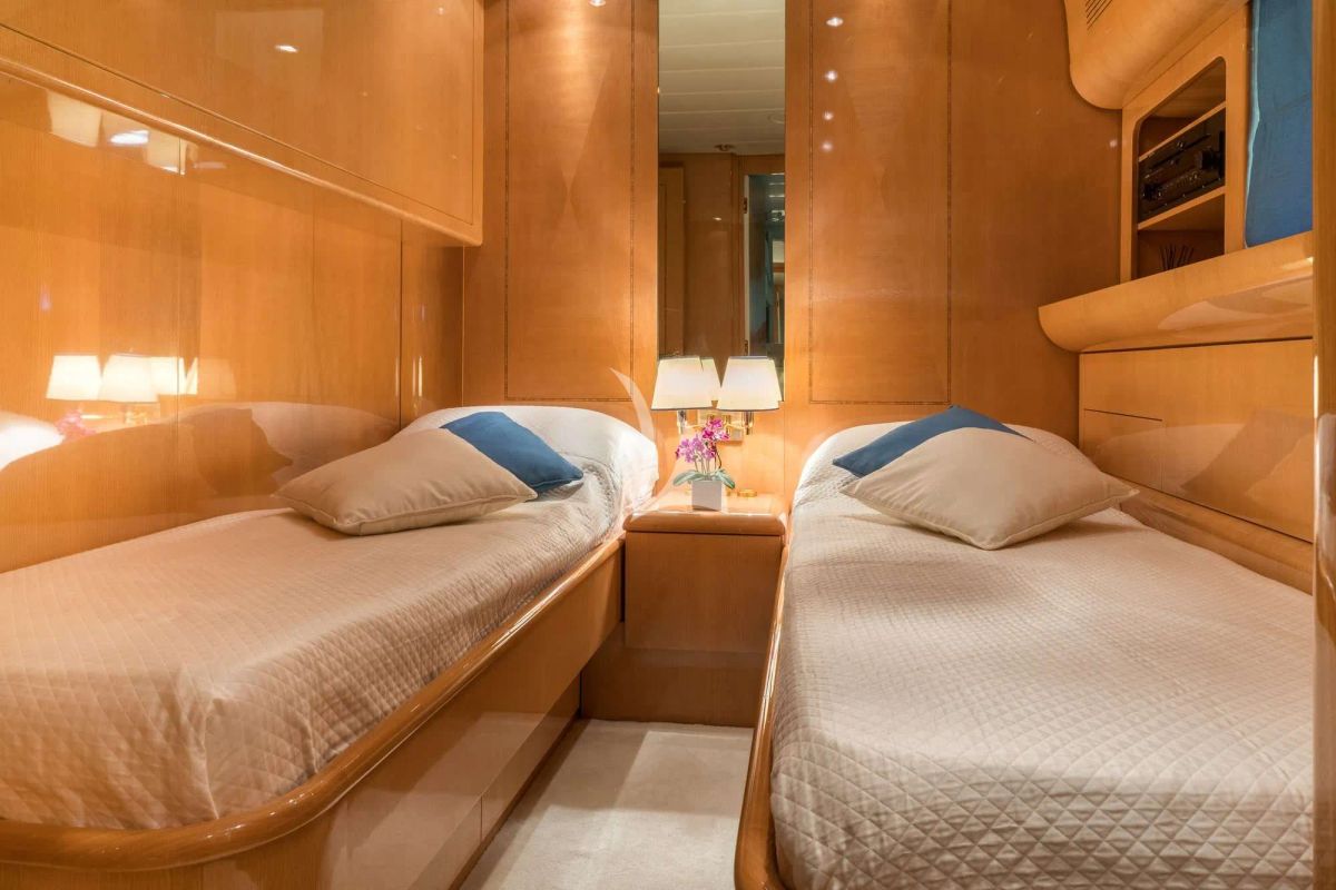 Cabin on Atrato, a Gulet Arno Leopard 27 yacht at Athens, Greece