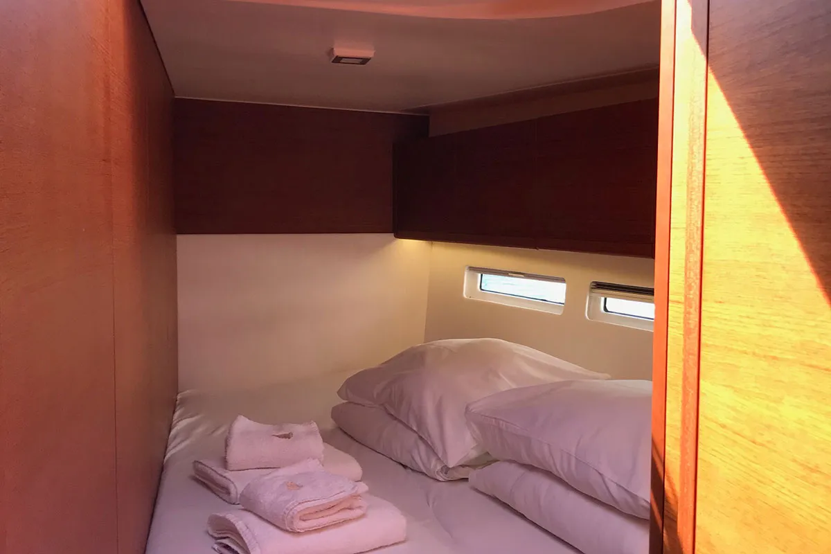 Cabin on Athene, a More Boats More 55 sailboat at Grad Kaštela, Croatia