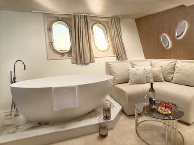 Head on Cristal, a Gulet Motoryacht yacht at Split, Croatia