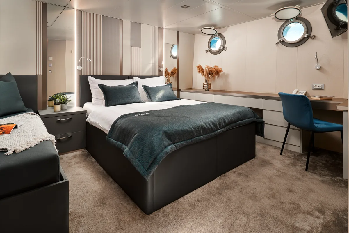 Cabin on Ohana, a Gulet Motoryacht yacht at Split, Croatia