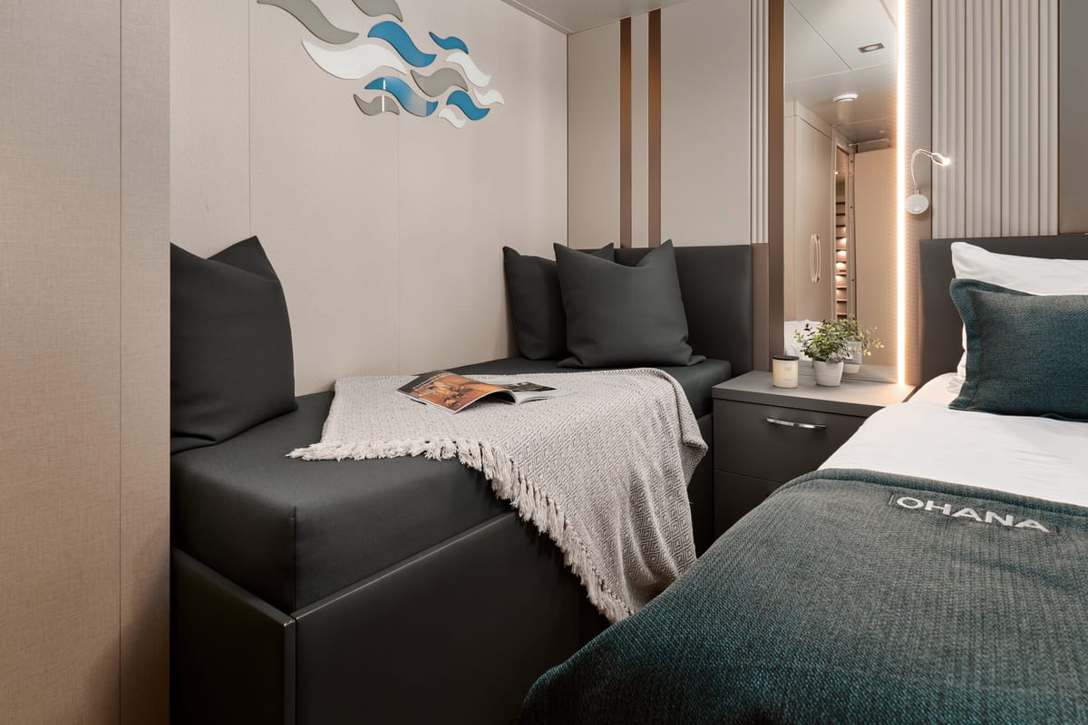 Cabin on Ohana, a Gulet Motoryacht yacht at Split, Croatia