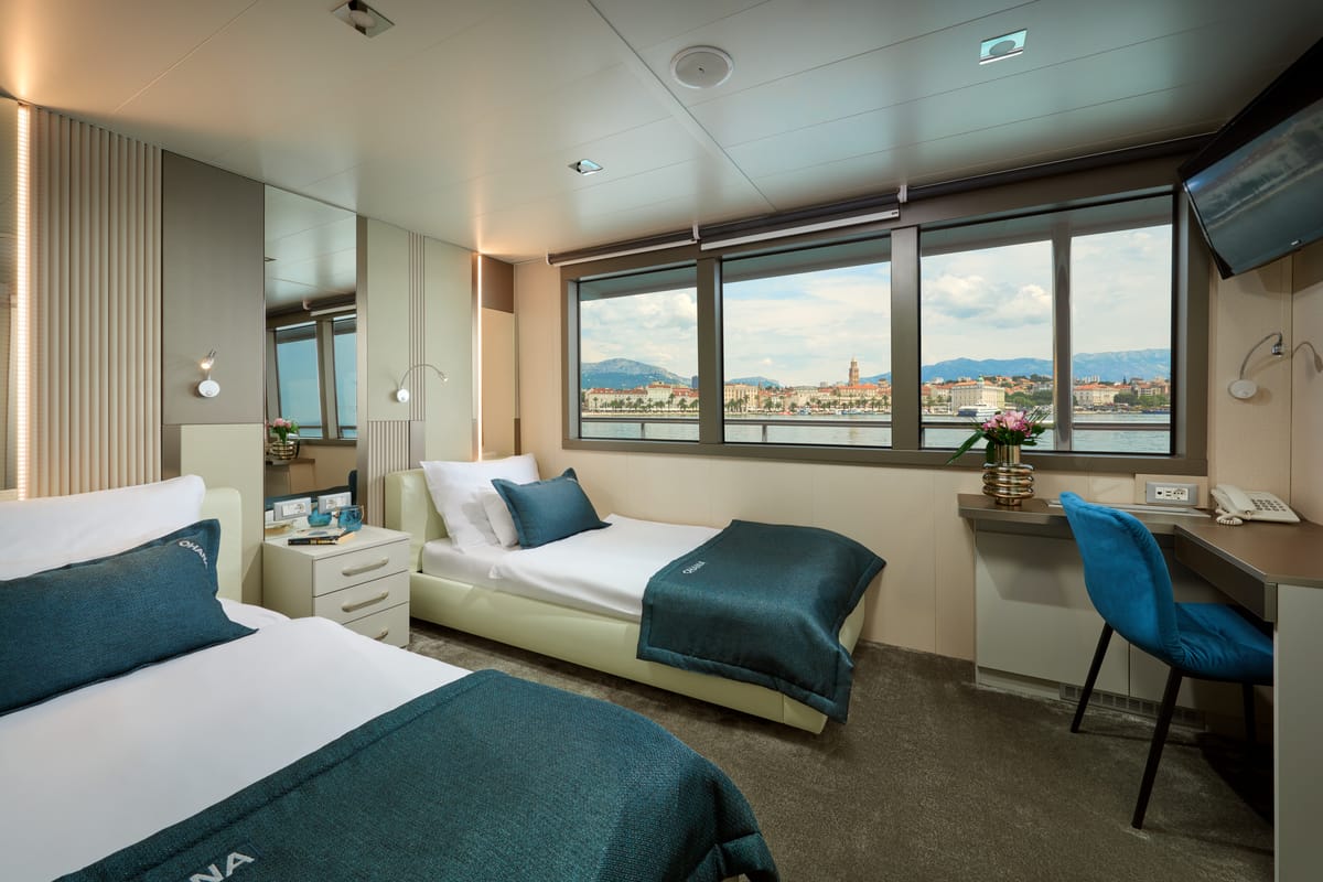 Cabin on Ohana, a Gulet Motoryacht yacht at Split, Croatia