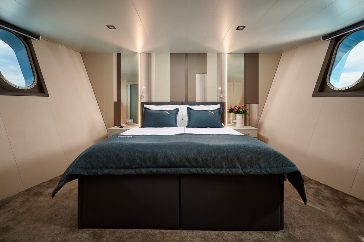 Cabin on Ohana, a Gulet Motoryacht yacht at Split, Croatia