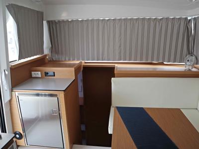 Galley of STARFISH, a Excess 11 catamaran at Athens, Greece