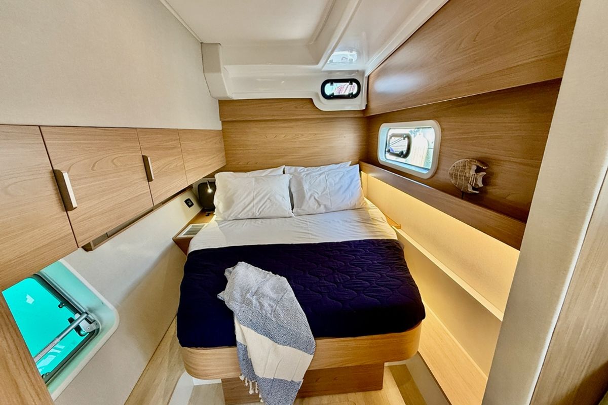Cabin on Vegas, a Bali Catspace OW catamaran at Municipal Unit of Ellomenos, Greece