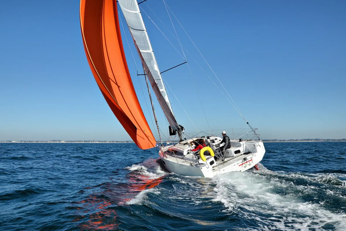 Exterior view of GUSTY 4, a RM Yachts RM 970 sailboat at La Rochelle, France