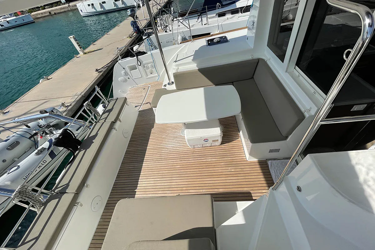 Mojito, a Lagoon 40 catamaran at Seget Donji, Croatia