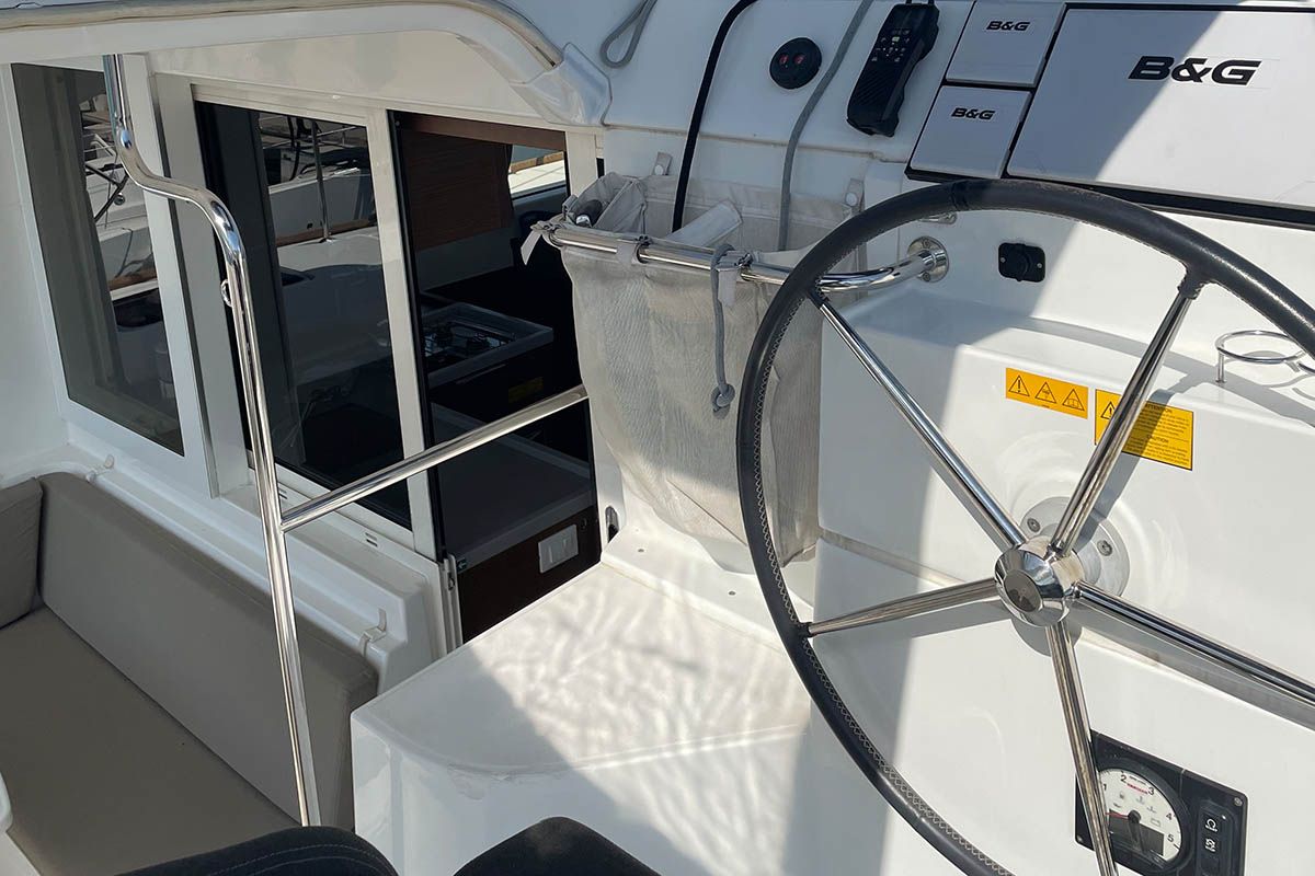 Mojito, a Lagoon 40 catamaran at Seget Donji, Croatia