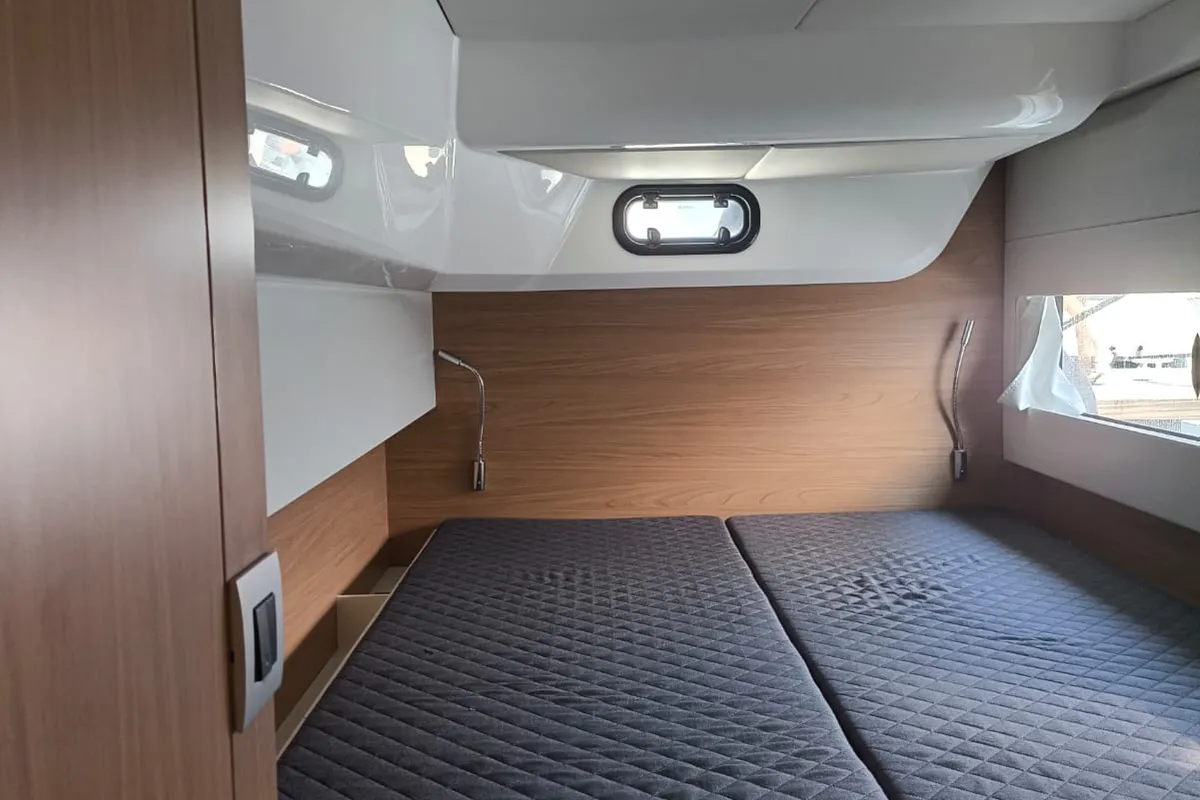 Cabin on Timeless, a Bali Catsmart catamaran at Municipal Unit of Ellomenos, Greece