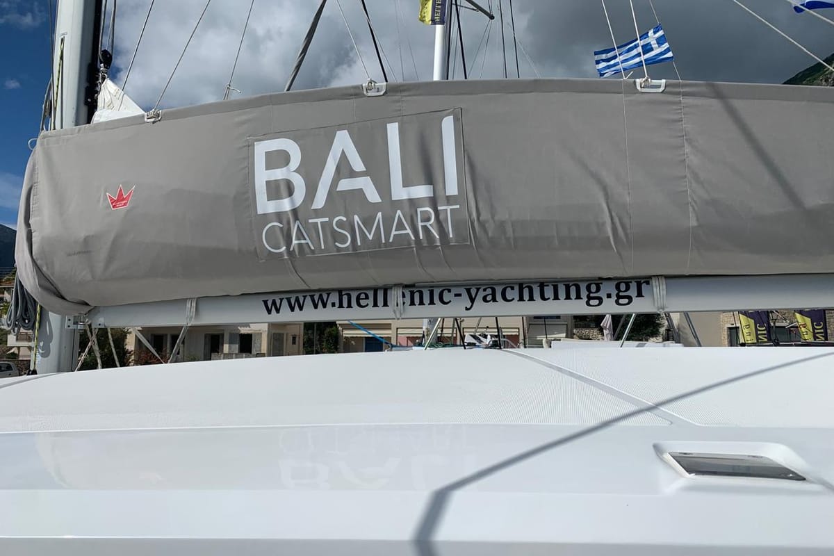 Timeless, a Bali Catsmart catamaran at Municipal Unit of Ellomenos, Greece