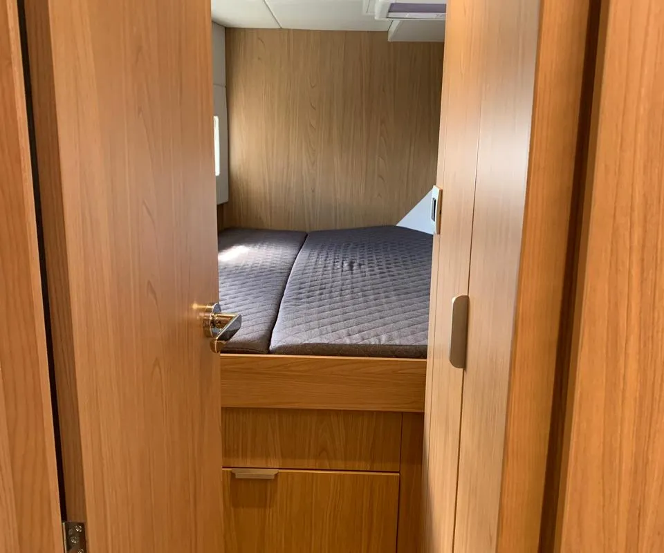 Cabin on Timeless, a Bali Catsmart catamaran at Municipal Unit of Ellomenos, Greece