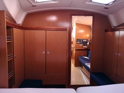 Salon of Tamra, a Bavaria 36 sailboat at Kraljevica, Croatia