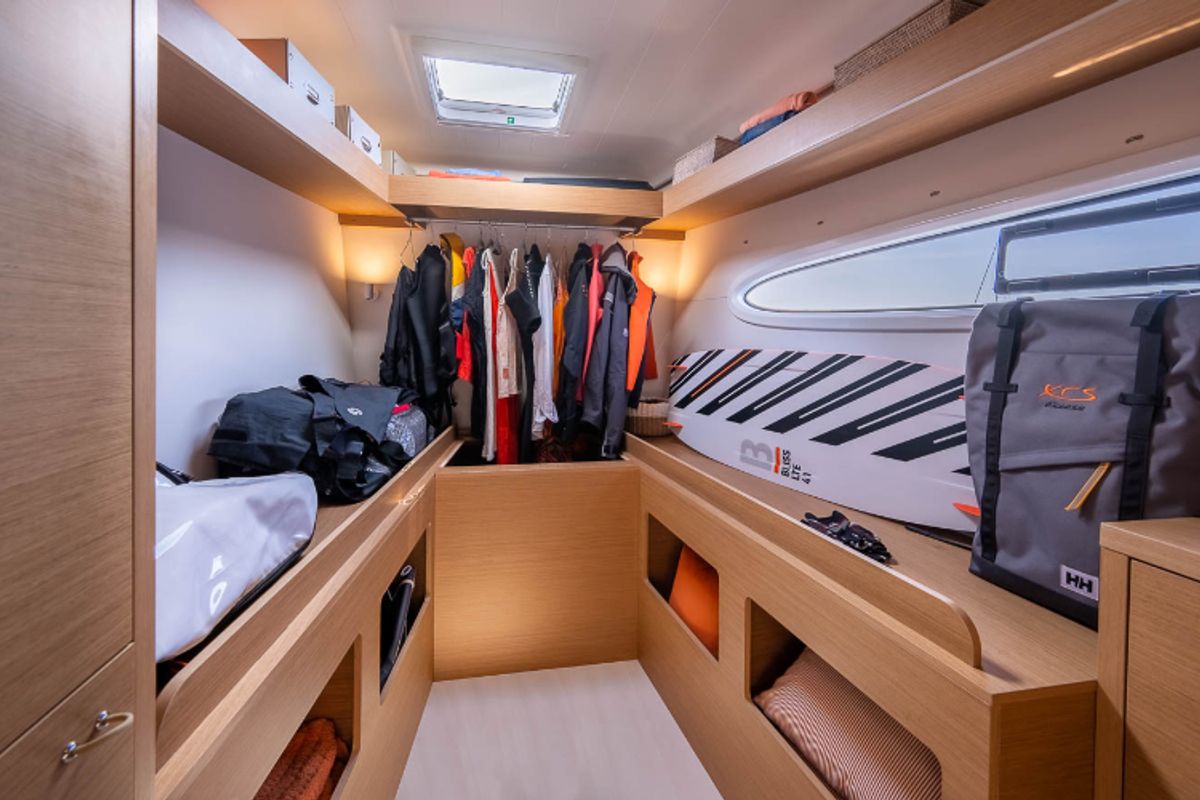 Mon Bijou, a Excess 14 catamaran at Toulon, France