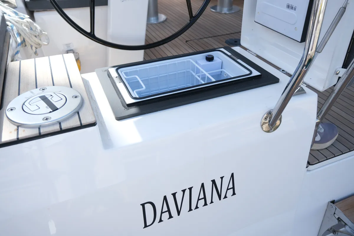 Daviana, a Bavaria Bavaria C46 sailboat at Fethiye, Turkey
