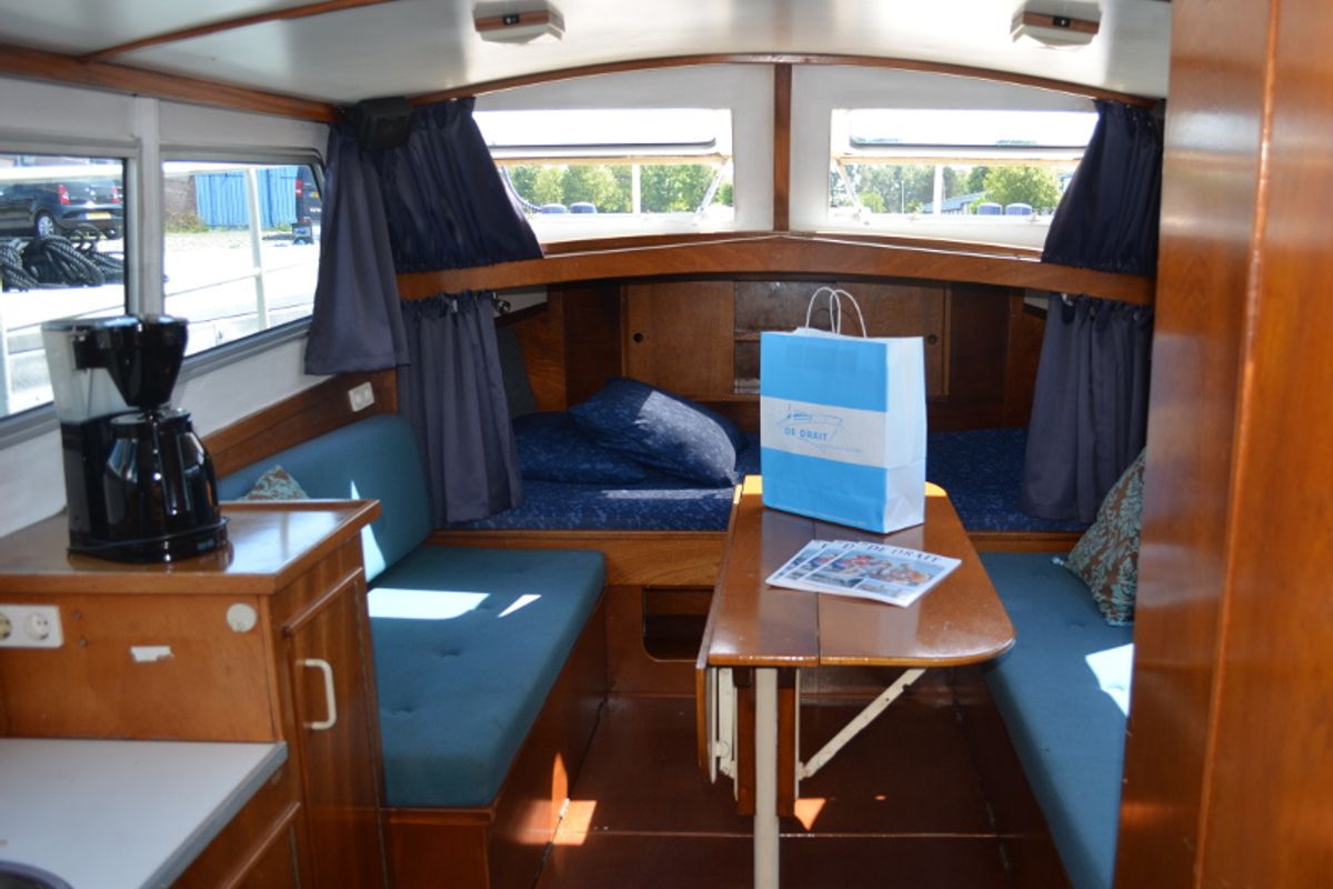 Salon of South Pacific, a De Drait Doerak 850 OK motorboat at Drachten, Netherlands