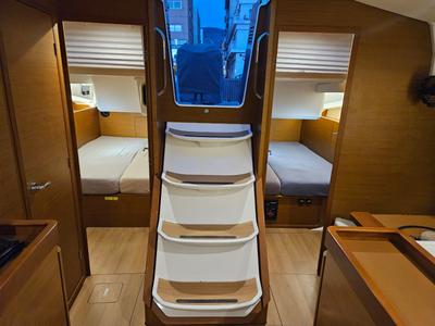 Cabin on Virginia, a Jeanneau Sun Odyssey 440 sailboat at Volos Municipality, Greece