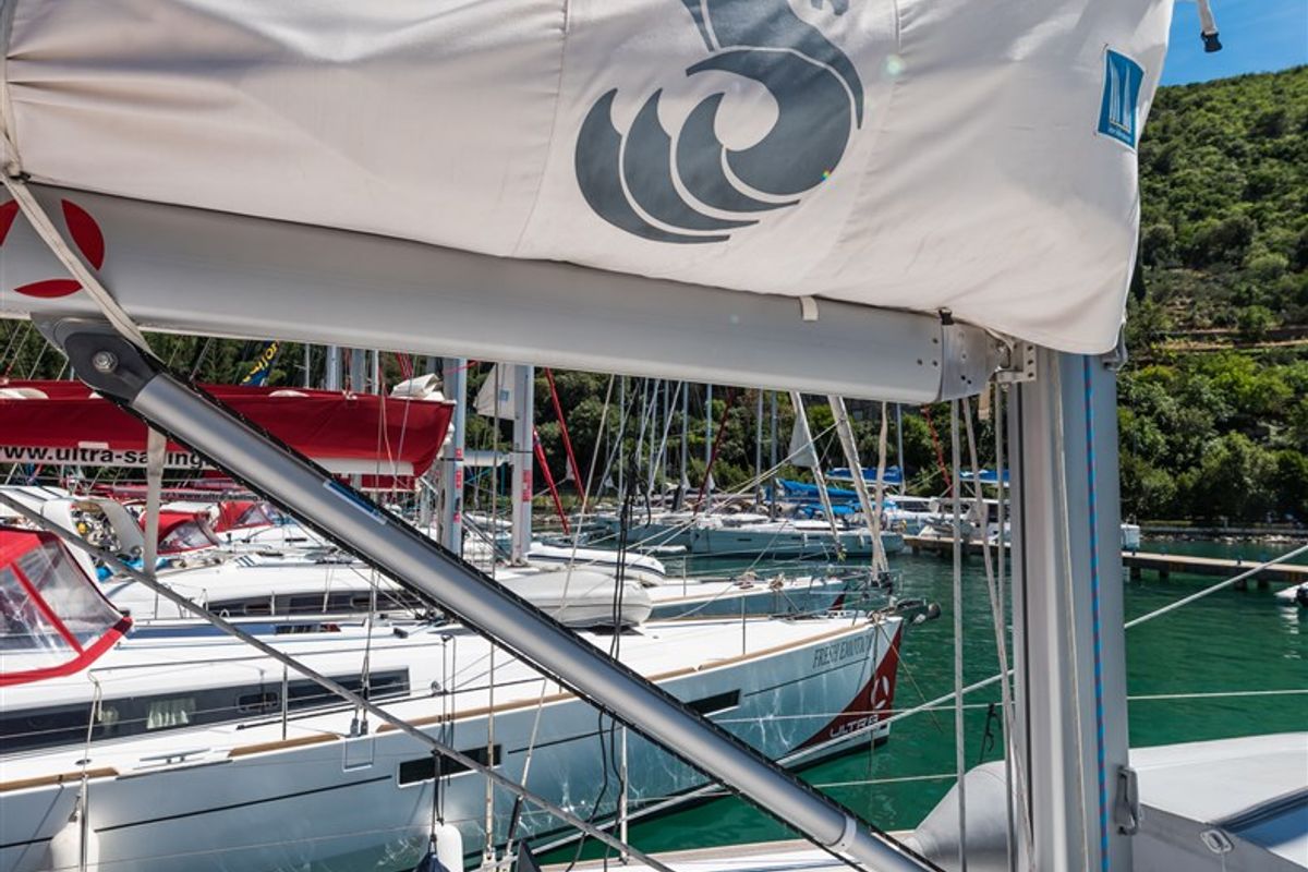 Ultra Dubrovnik, a Beneteau Oceanis 48 sailboat at Općina Medulin, Croatia