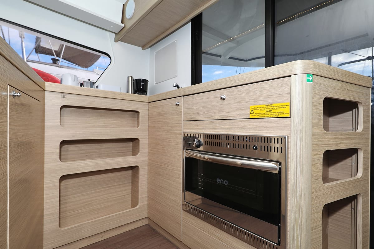 Galley of Zara, a Lagoon 42 catamaran at Općina Sukošan, Croatia