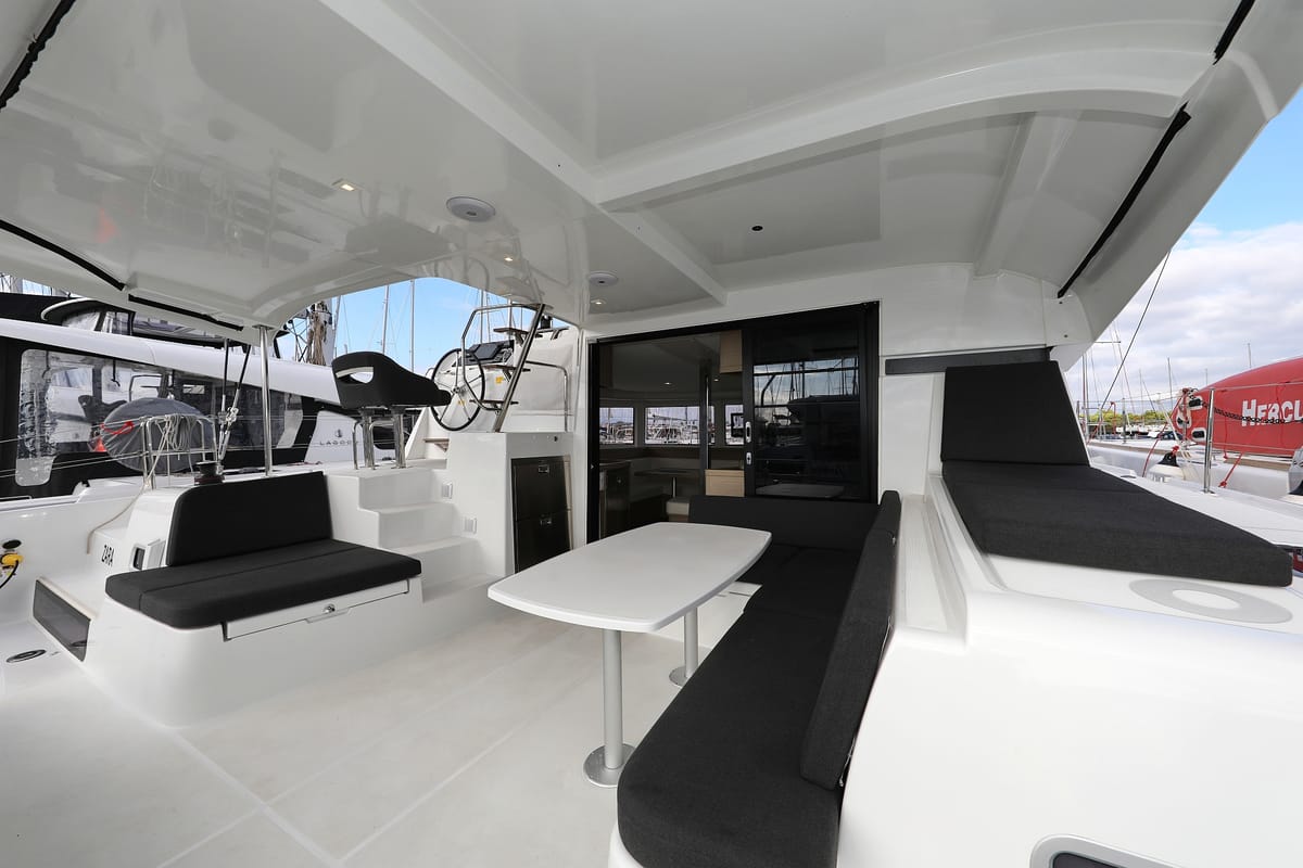 Galley of Zara, a Lagoon 42 catamaran at Općina Sukošan, Croatia