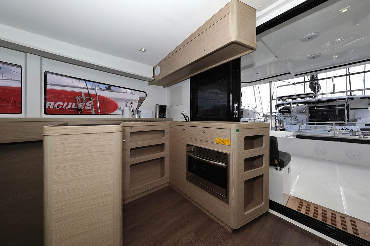 Galley of Zara, a Lagoon 42 catamaran at Općina Sukošan, Croatia
