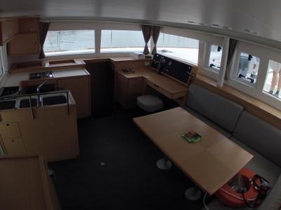 Salon of Bevanda, a Lagoon 450 catamaran at Općina Medulin, Croatia