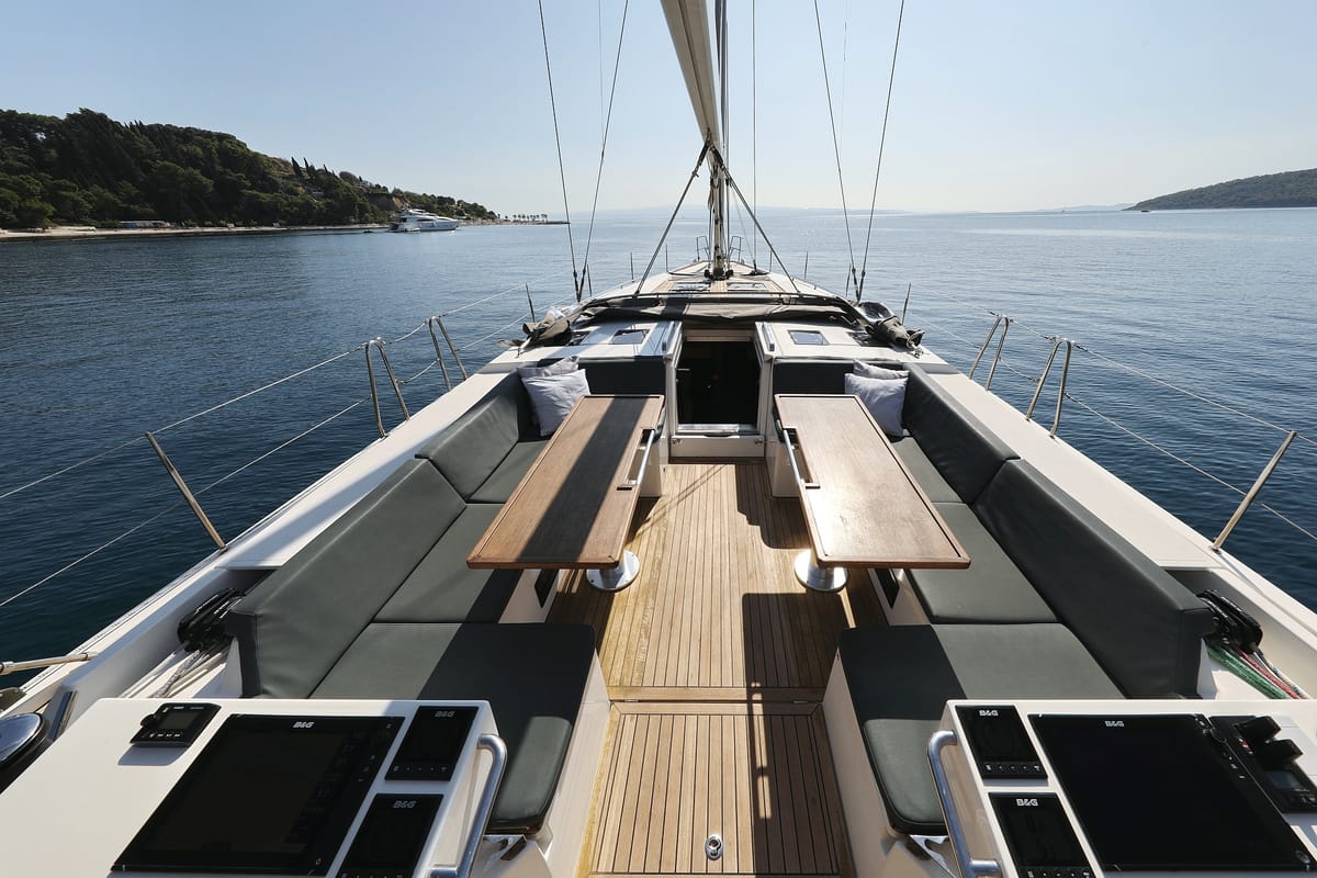 BE Luxe, a Bavaria C57 sailboat at Split, Croatia