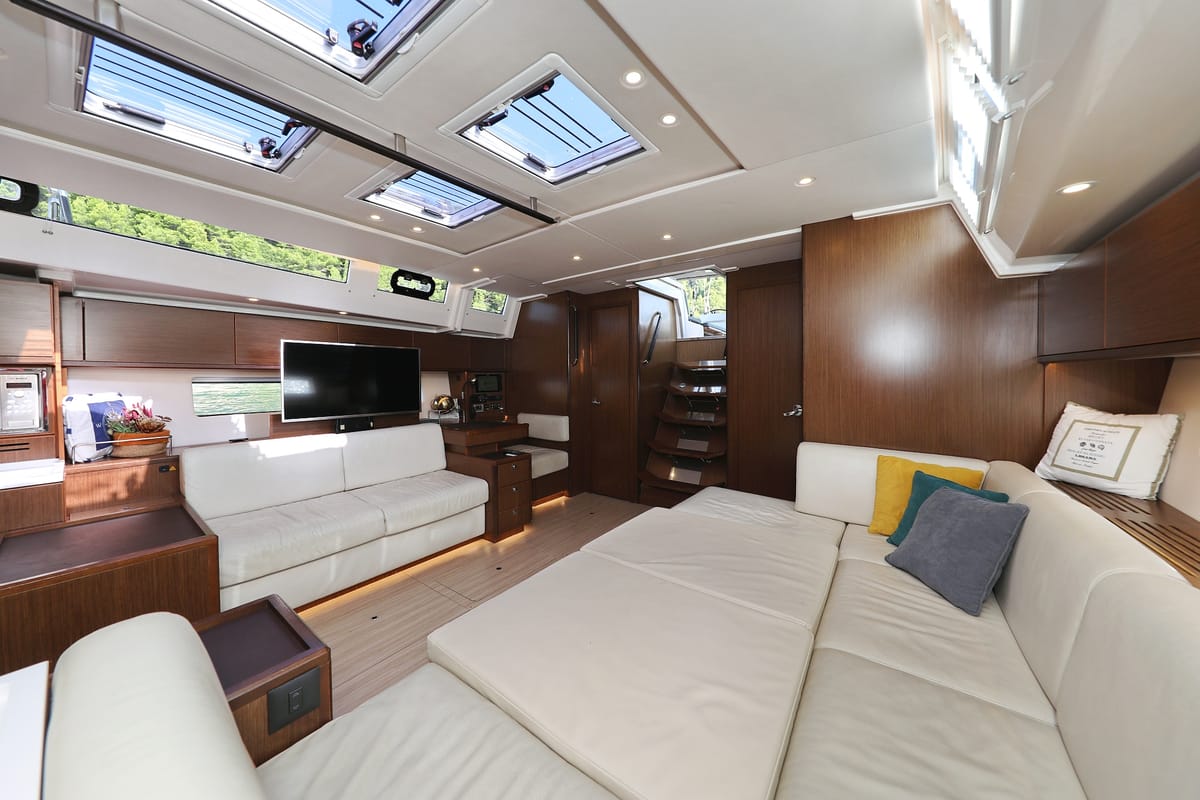 BE Luxe, a Bavaria C57 sailboat at Split, Croatia
