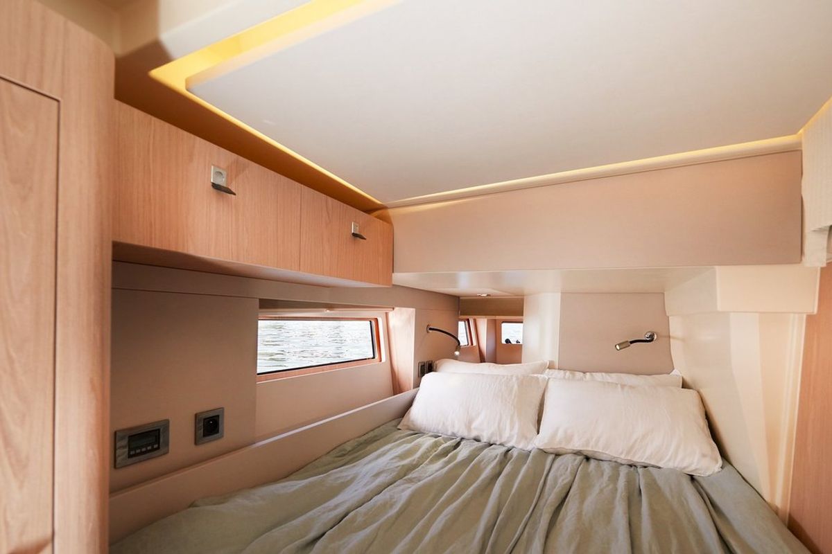 Cabin on Olga V, a Beneteau Oceanis Yacht 62 - 3 + 1 sailboat at Grad Kaštela, Croatia