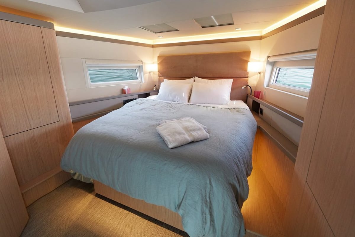 Cabin on Olga V, a Beneteau Oceanis Yacht 62 - 3 + 1 sailboat at Grad Kaštela, Croatia